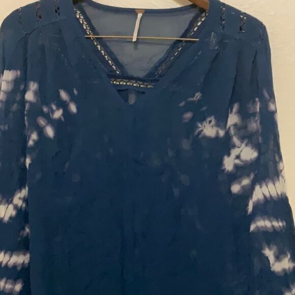 Free people tie dyed boho tunic size s - Picture 2 of 8